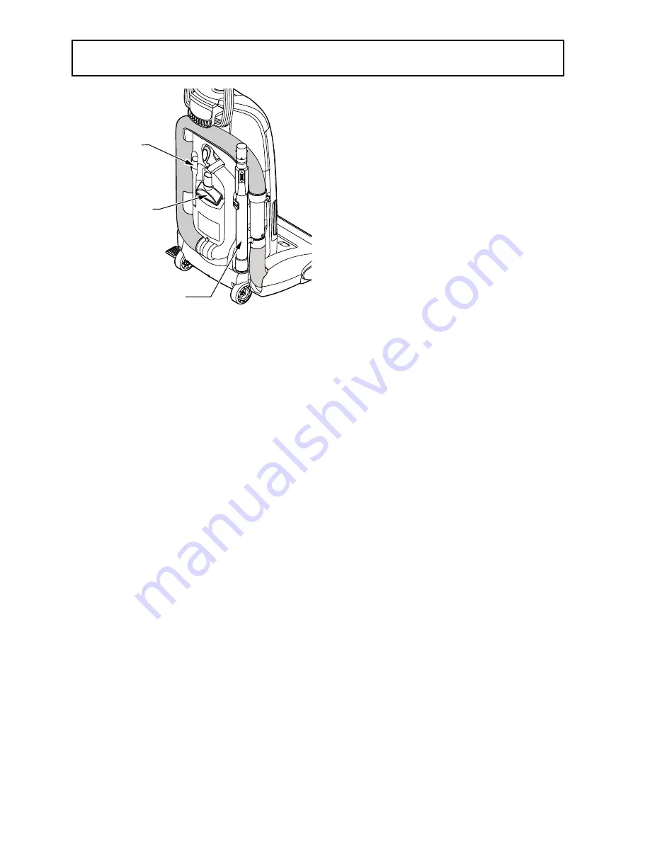 Panasonic MCUG787 - PLATINUM UPRIGHT VACUUM Operating Instructions Manual Download Page 14