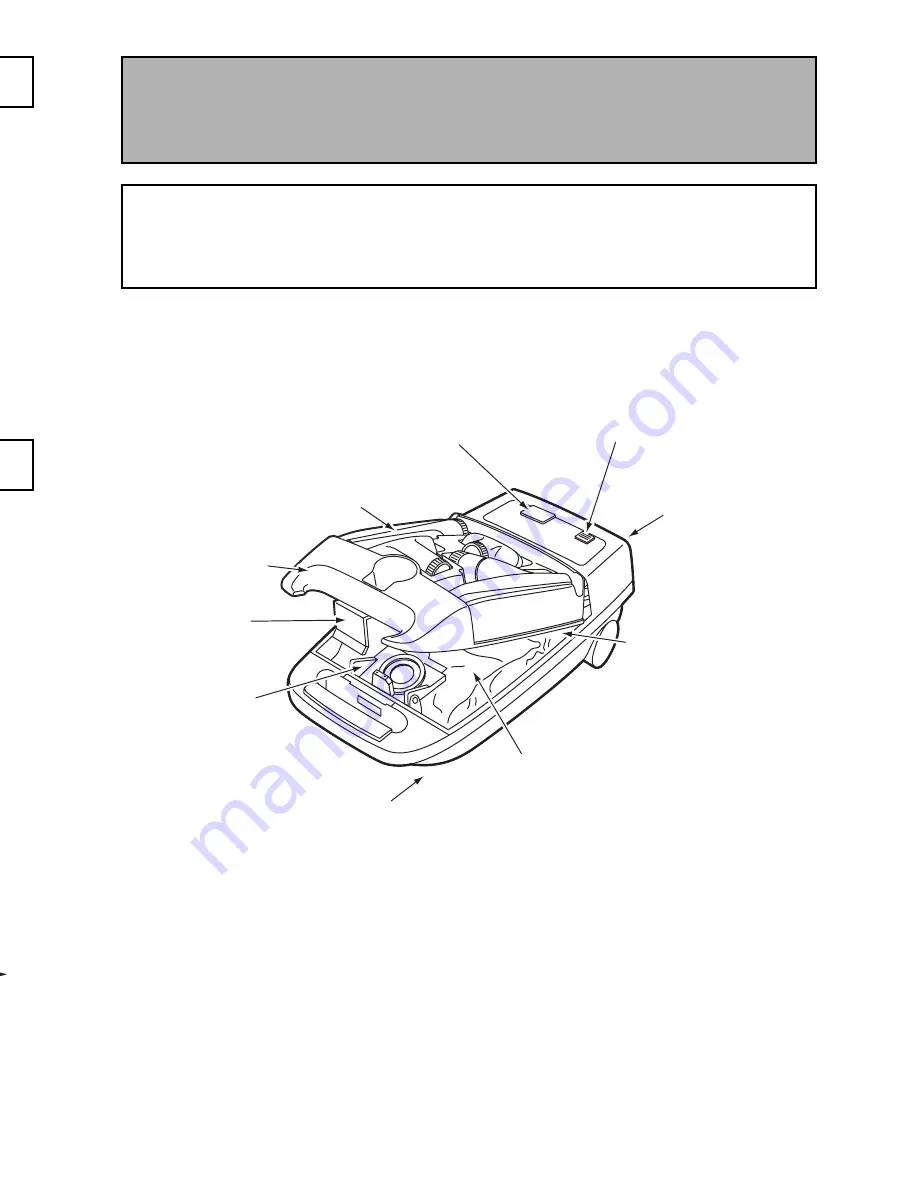 Panasonic MCV9626 - CANISTER VACUUM CLEA Operating Instructions Manual Download Page 11