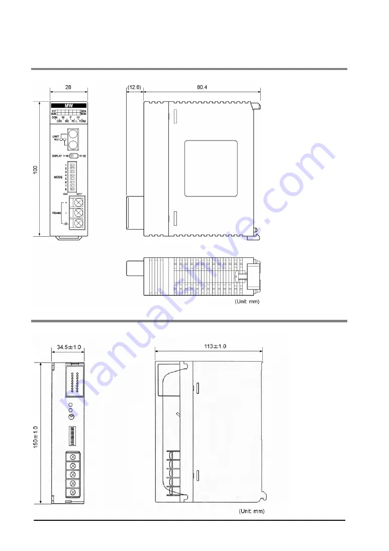 Panasonic MEWNET-F Скачать руководство пользователя страница 136