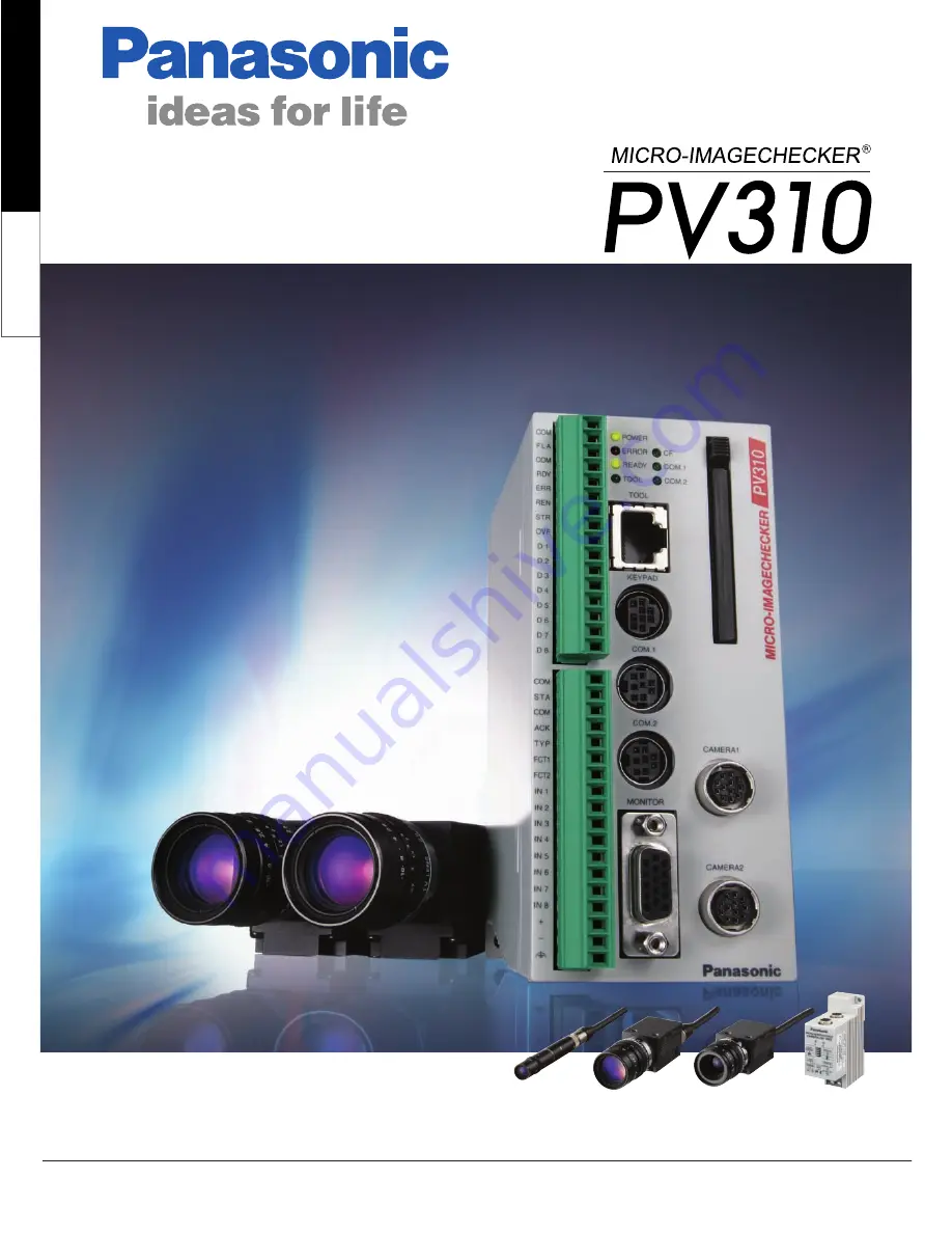 Panasonic Micro-Imagechecker PV310 Скачать руководство пользователя страница 1