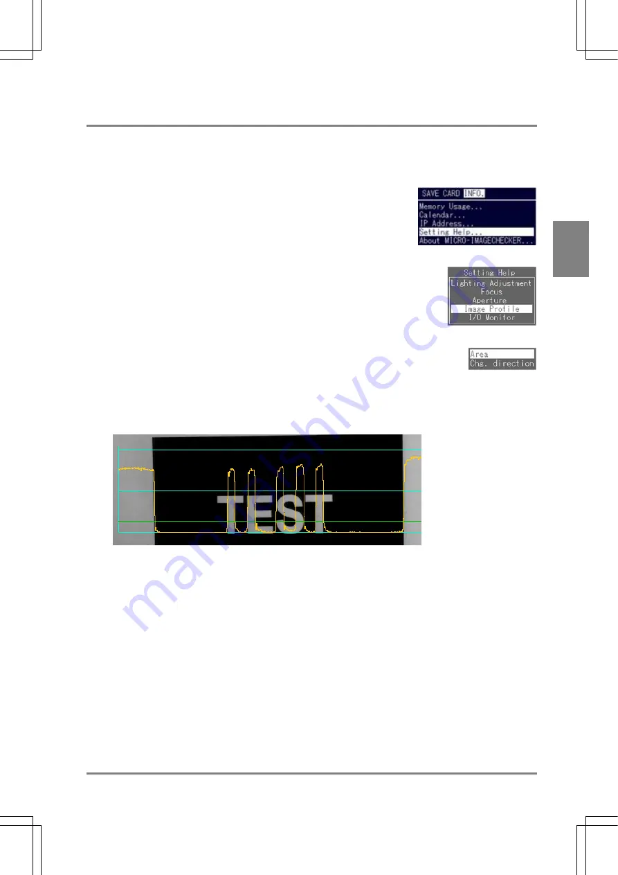 Panasonic Micro-Imagechecker PV310 Use Manual Download Page 321