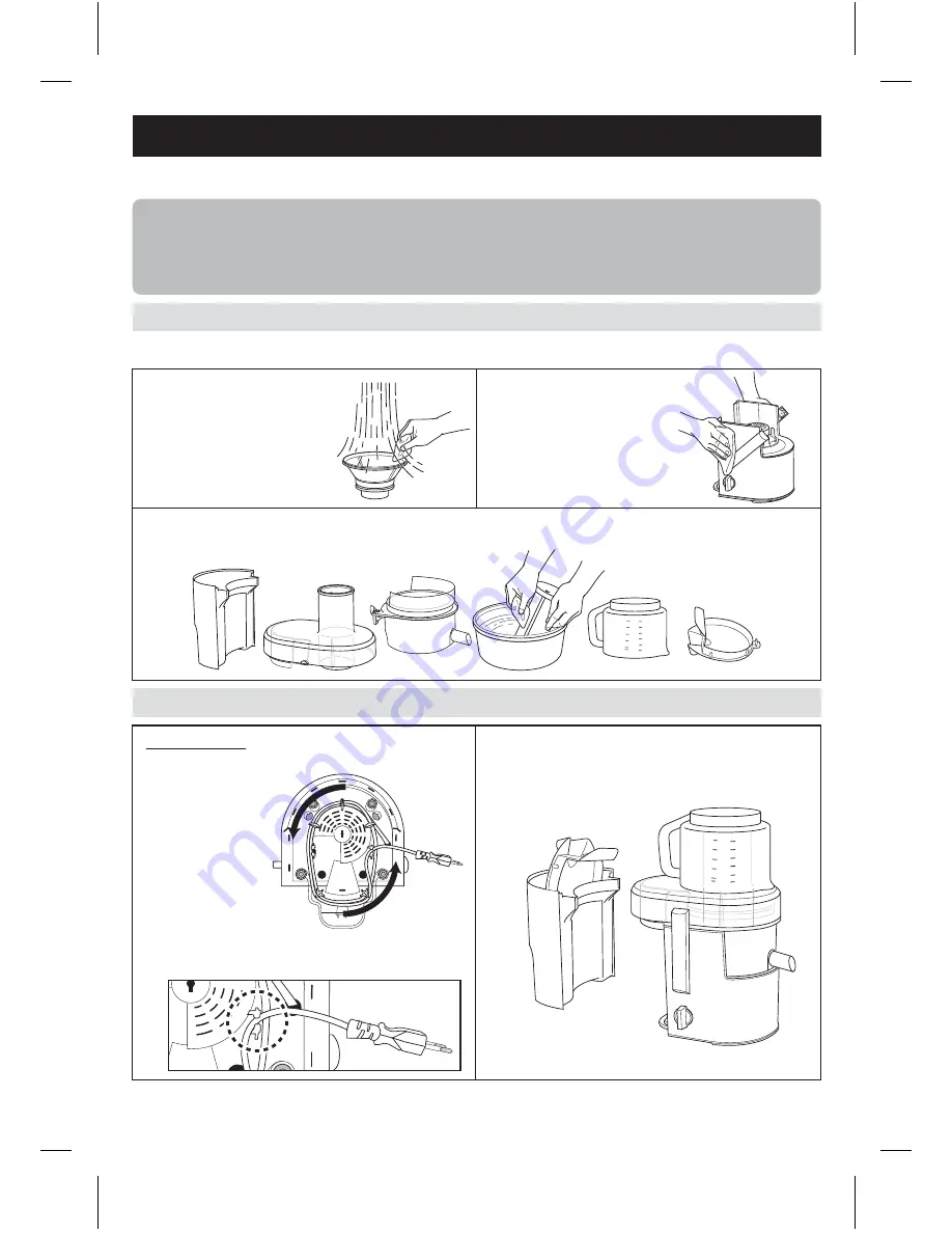 Panasonic MJ-DJ01 Operating Instructions Manual Download Page 8