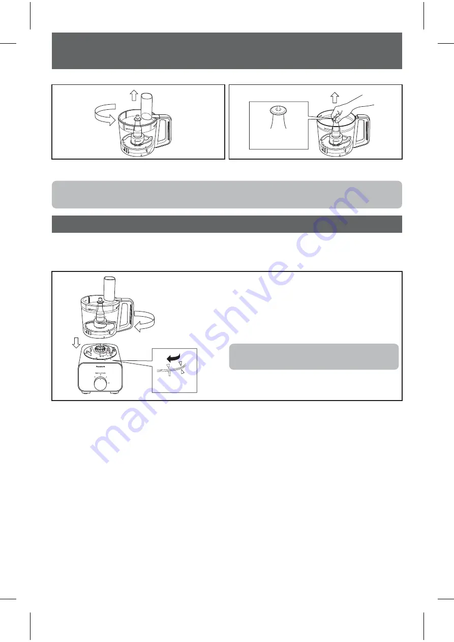 Panasonic MK-F300 Operating Instructions Manual Download Page 40