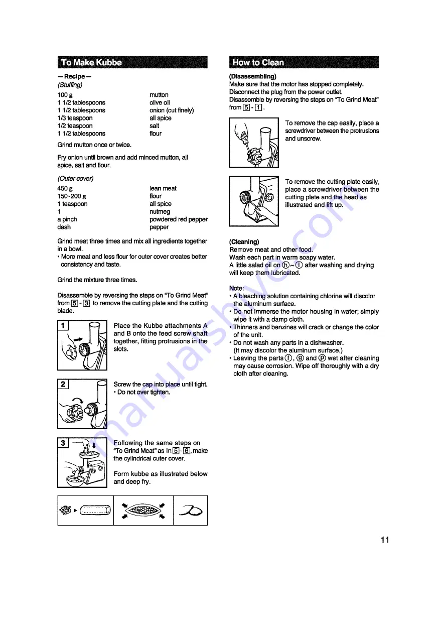 Panasonic MK-G1350PWTX Service Manual Download Page 6