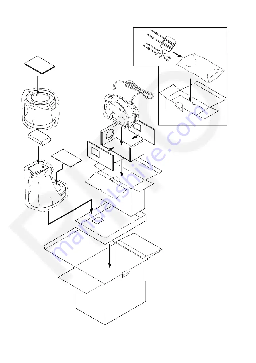 Panasonic MK-GB1WTN Service Manual Download Page 10