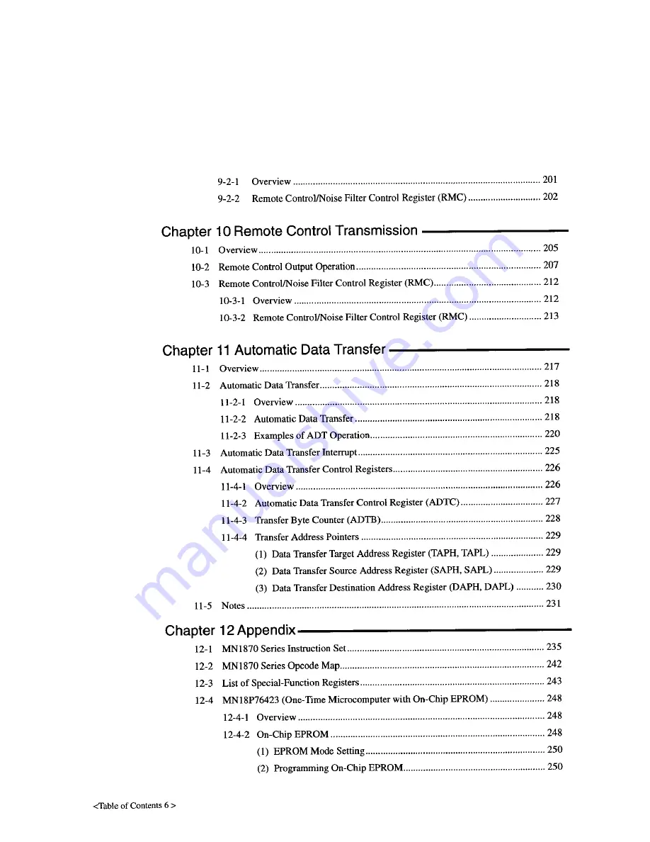 Panasonic MN1872423 User Manual Download Page 14