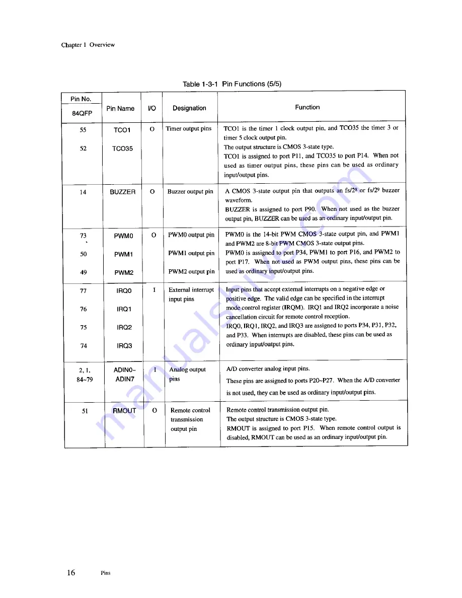 Panasonic MN1872423 User Manual Download Page 38