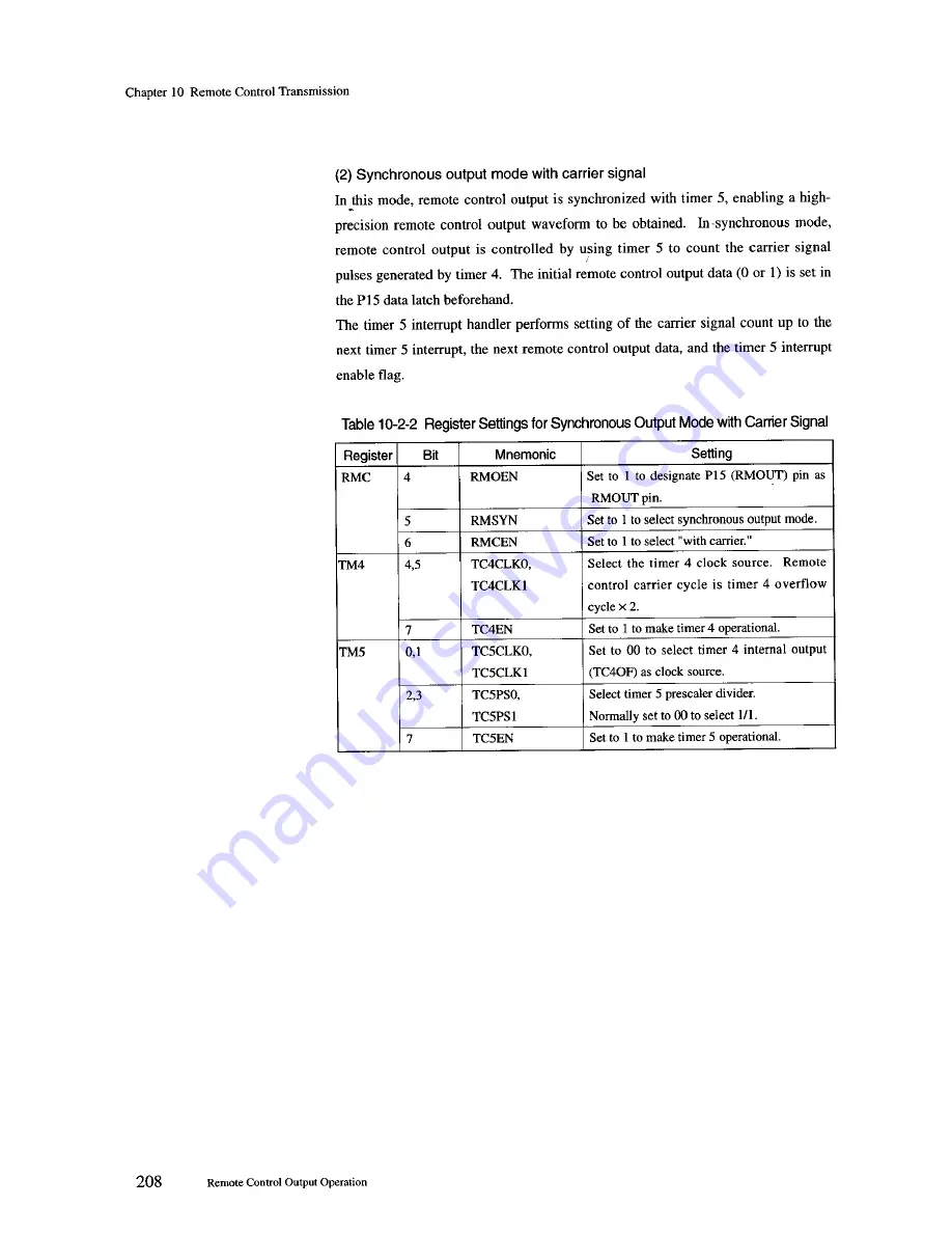 Panasonic MN1872423 User Manual Download Page 230