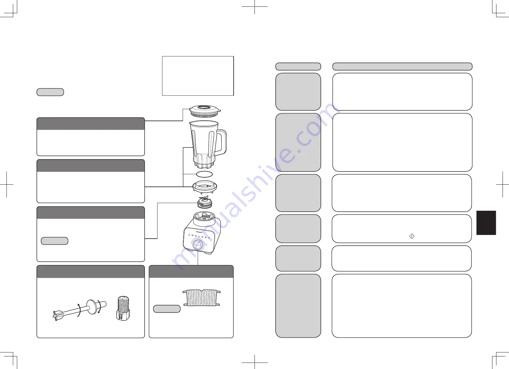 Panasonic MX-ZX1800 Operating Instructions Manual Download Page 103