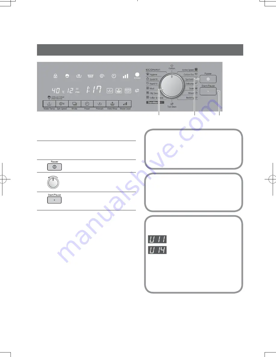 Panasonic NA-120VG6 Скачать руководство пользователя страница 40