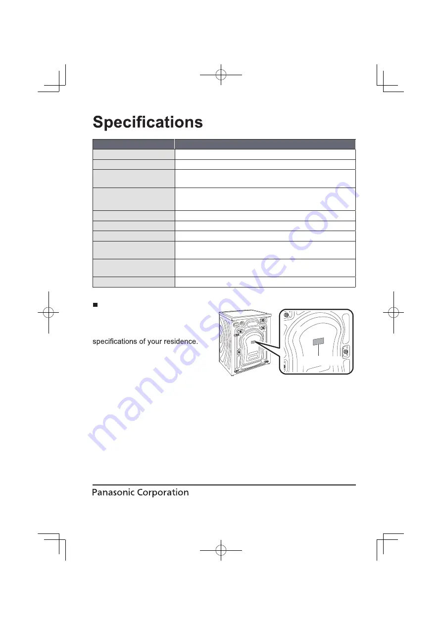 Panasonic NA-120VX7 Operating & Installation Instructions Manual Download Page 42