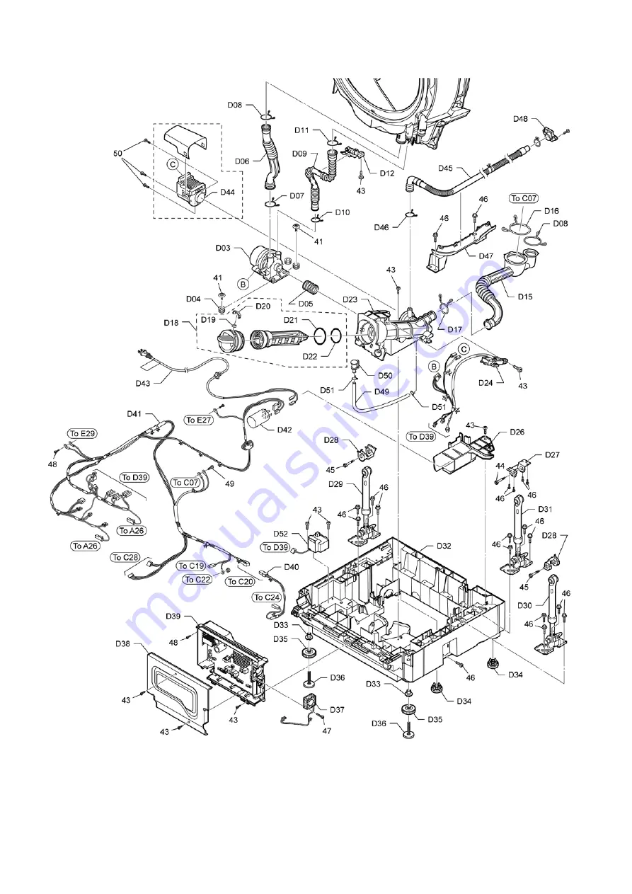 Panasonic NA-D106X1 Service Manual Download Page 64