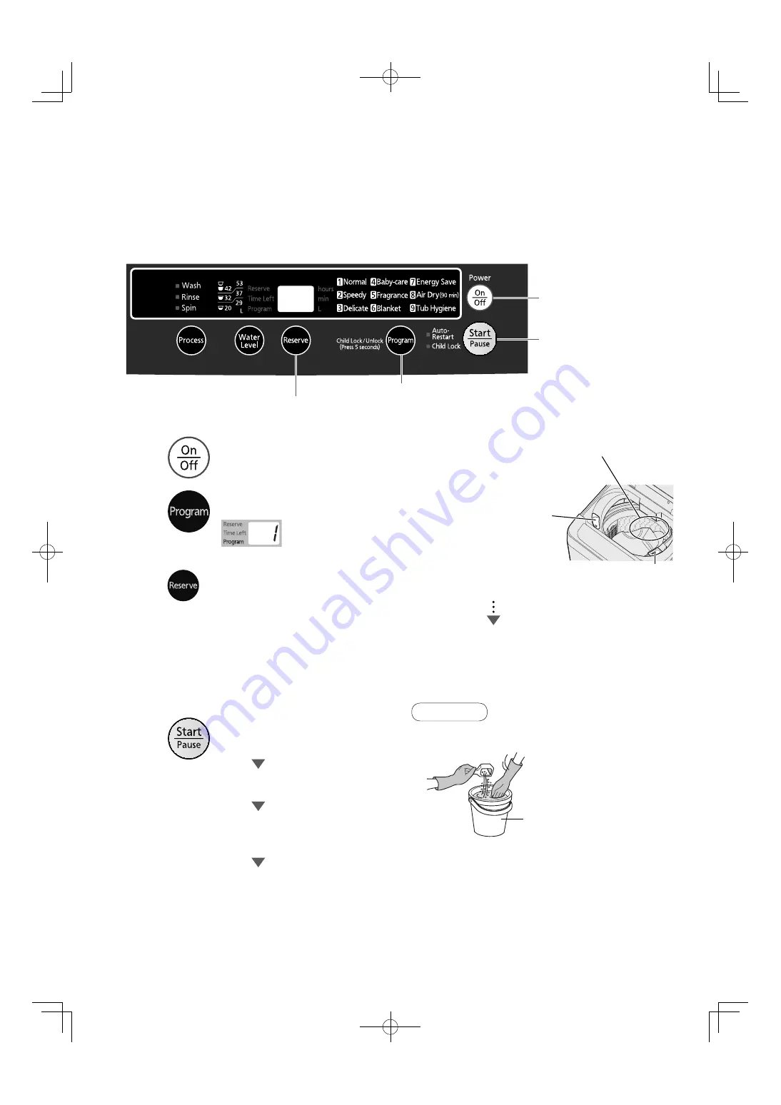 Panasonic NA-F903B Скачать руководство пользователя страница 6