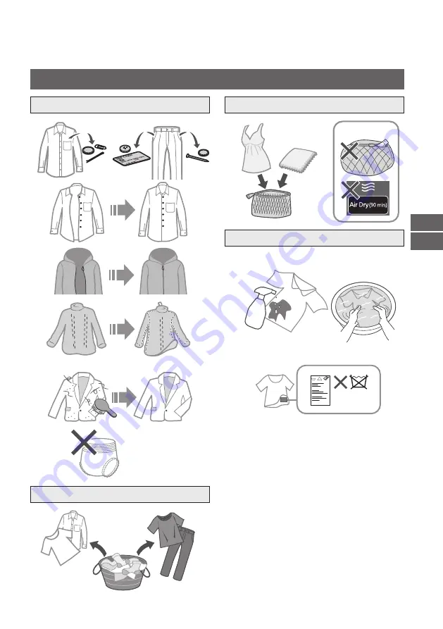 Panasonic NA-FD10X1 Operating & Installation Instructions Manual Download Page 7