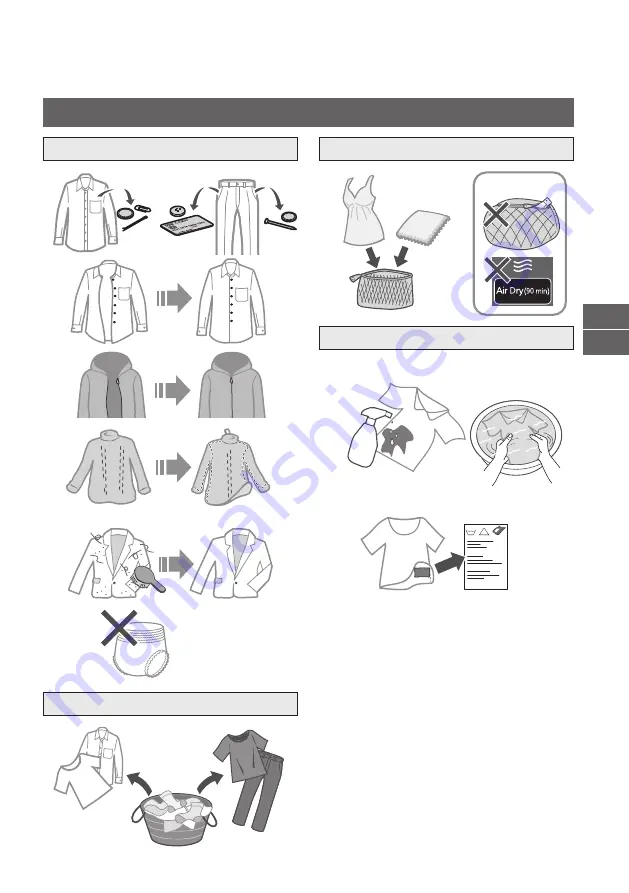 Panasonic NA-FD15X1 Operating & Installation Instructions Manual Download Page 39