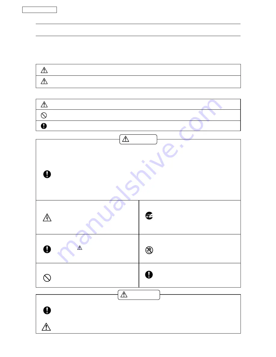 Panasonic NA-FS80X1 Service Manual Download Page 3