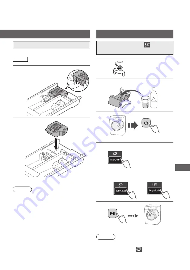 Panasonic NA-S106FC1 Operating & Installation Instructions Manual Download Page 33