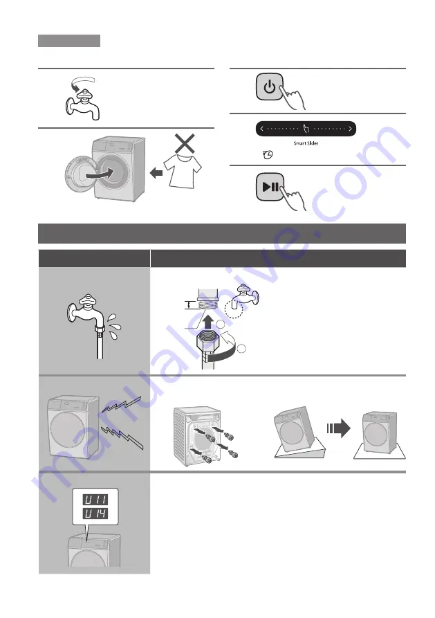 Panasonic NA-S106FC1 Operating & Installation Instructions Manual Download Page 50