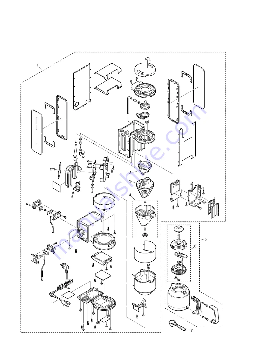 Panasonic NC-DF1BTM Service Manual Download Page 14