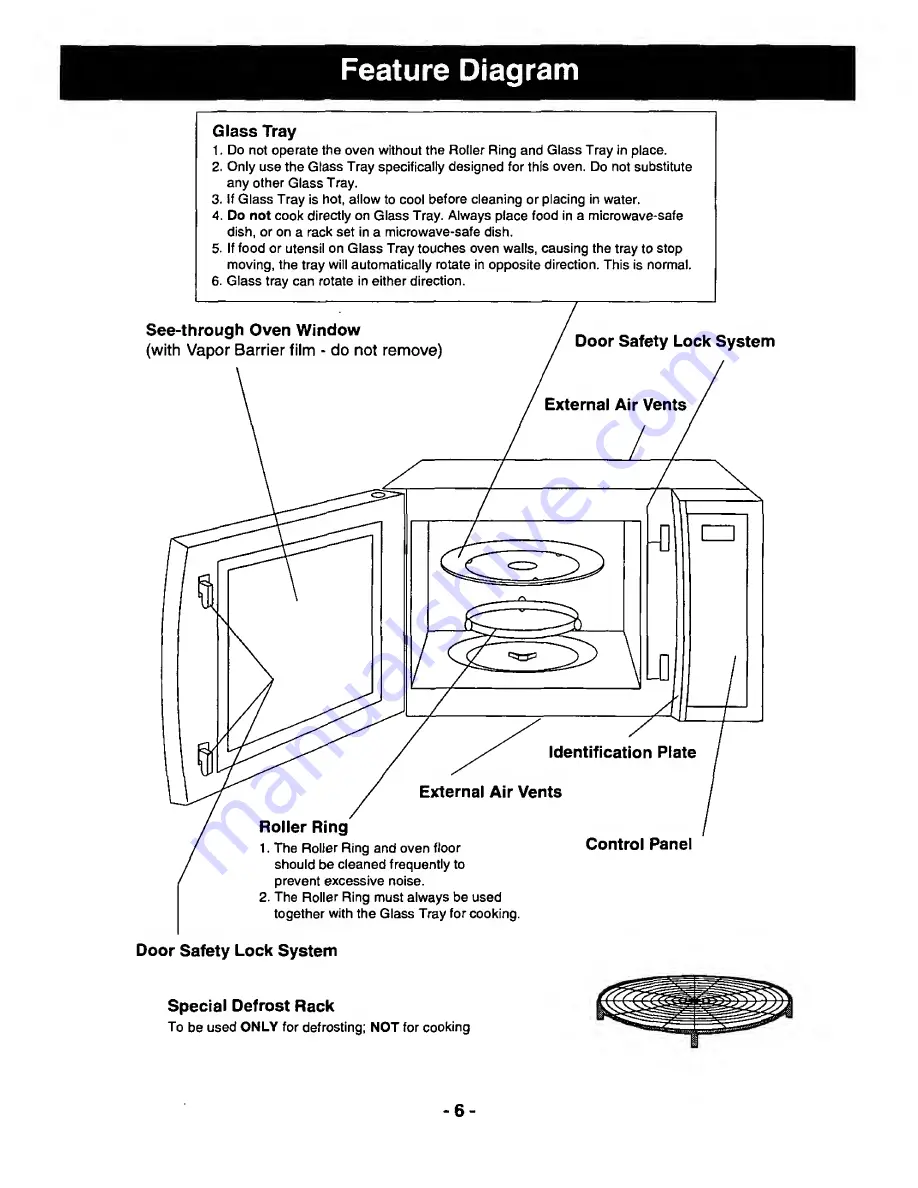 Panasonic NN-3697 Operating Instructions Manual Download Page 8