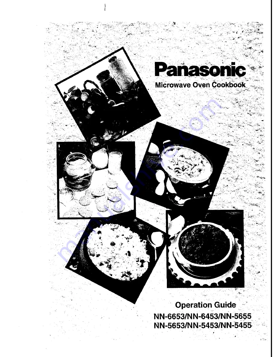 Panasonic NN-5453 Operation Manual Download Page 1