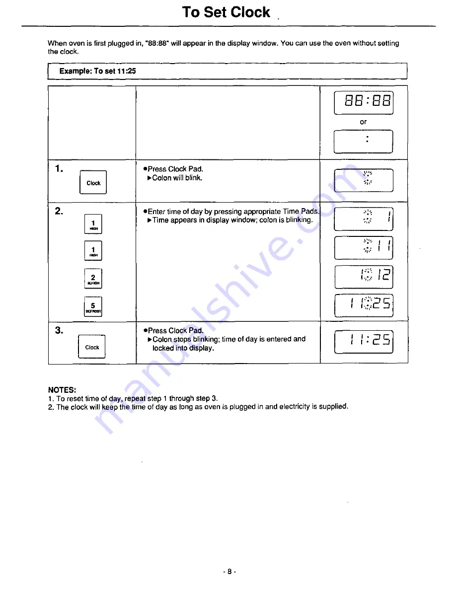 Panasonic NN-6382 Скачать руководство пользователя страница 10