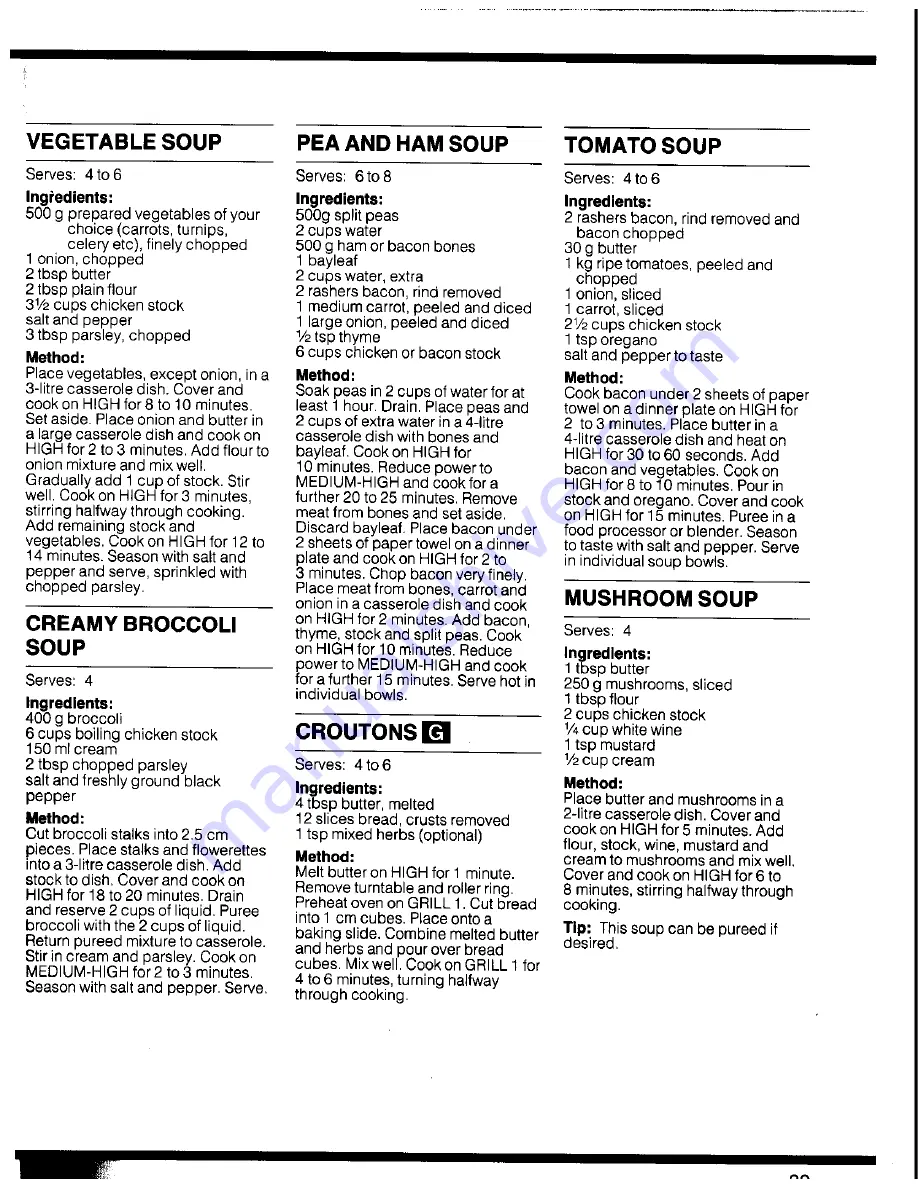 Panasonic NN-9850 Operating Instructions Manual Download Page 39