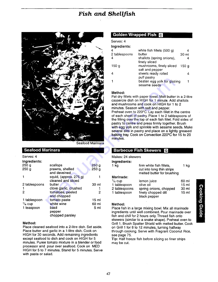 Panasonic NN-C888B Operation Manual Download Page 48