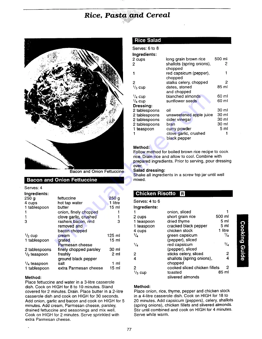 Panasonic NN-C888B Operation Manual Download Page 78