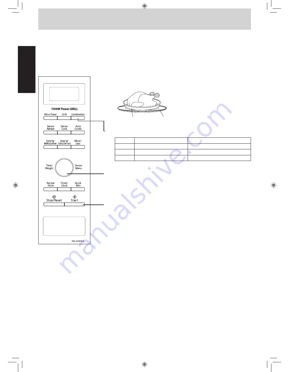 Panasonic NN-GD692S Скачать руководство пользователя страница 11