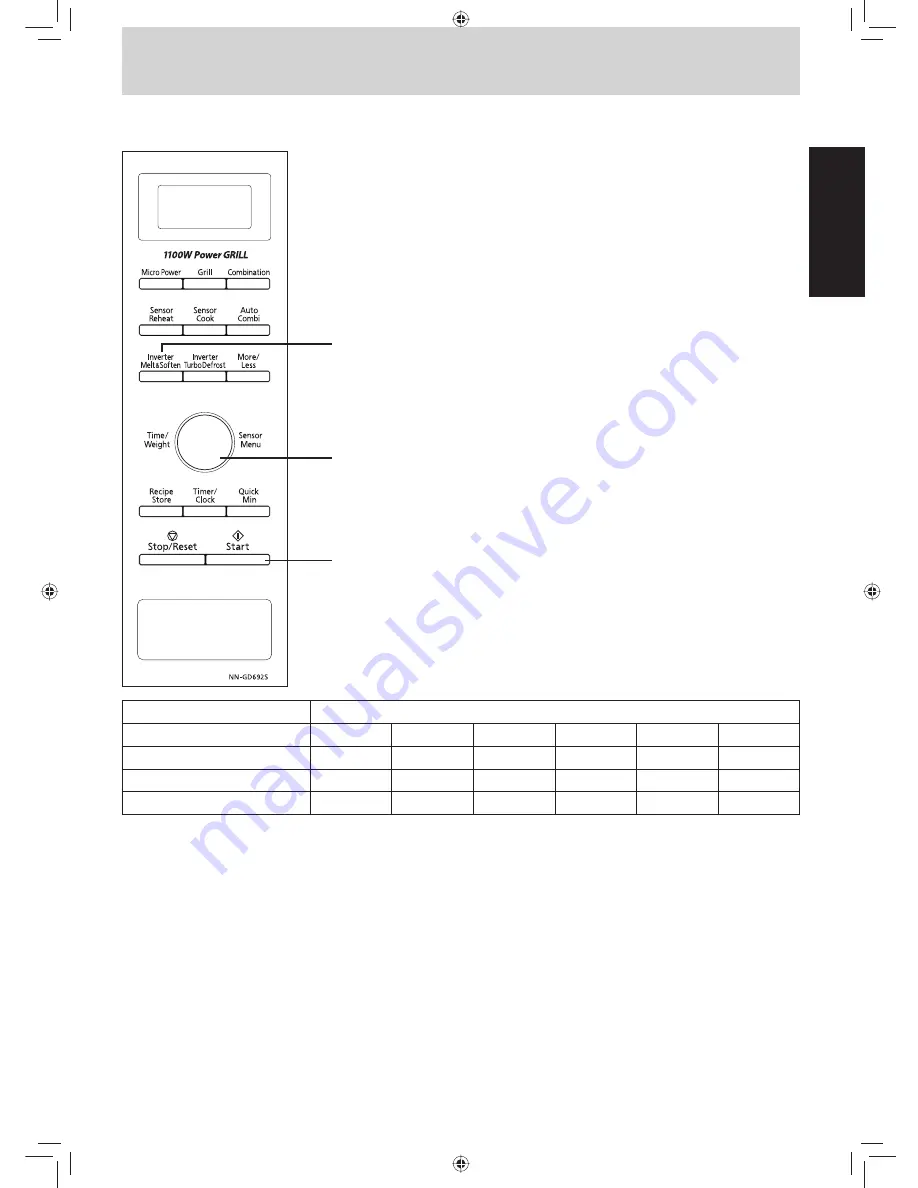 Panasonic NN-GD692S Скачать руководство пользователя страница 16