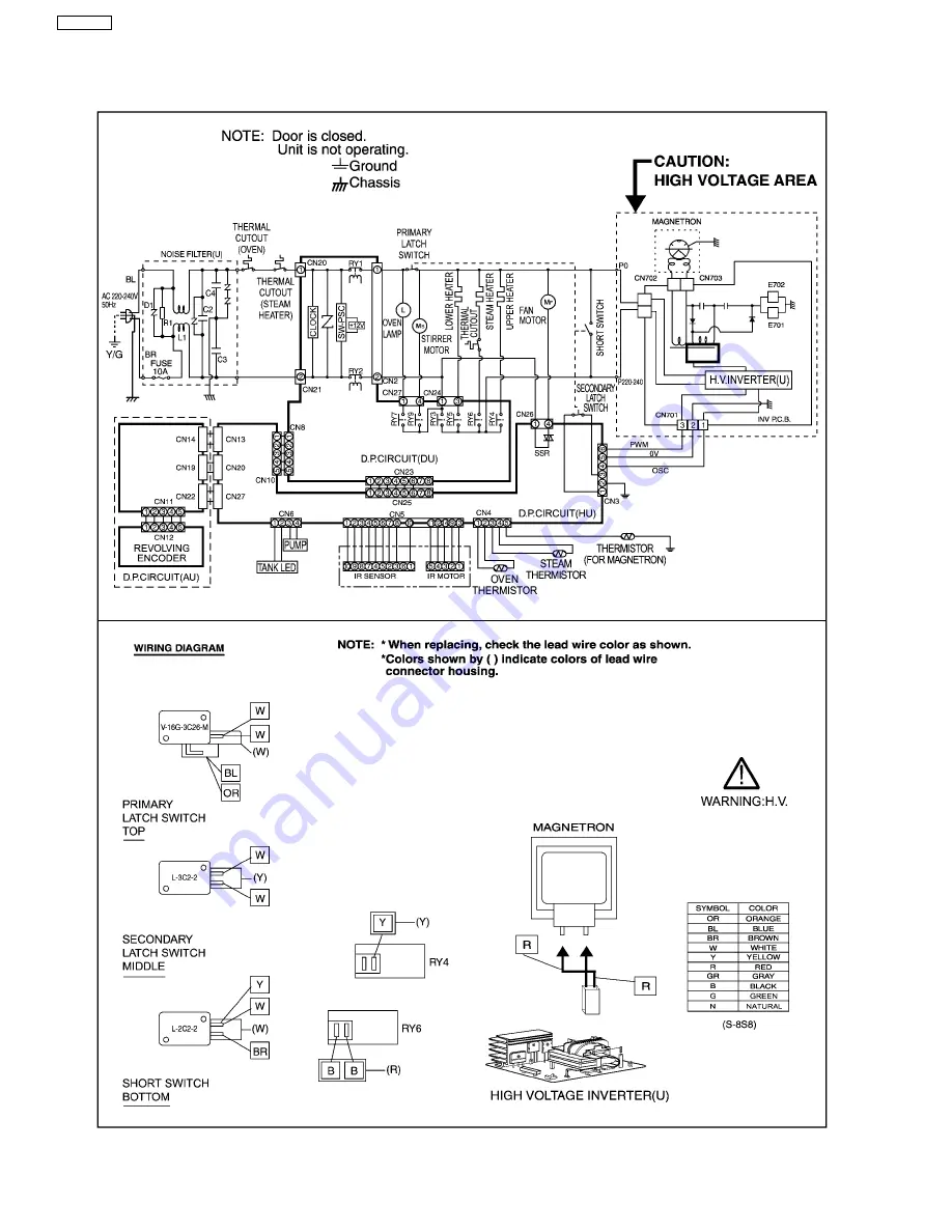 Panasonic NN-GS597M Скачать руководство пользователя страница 6