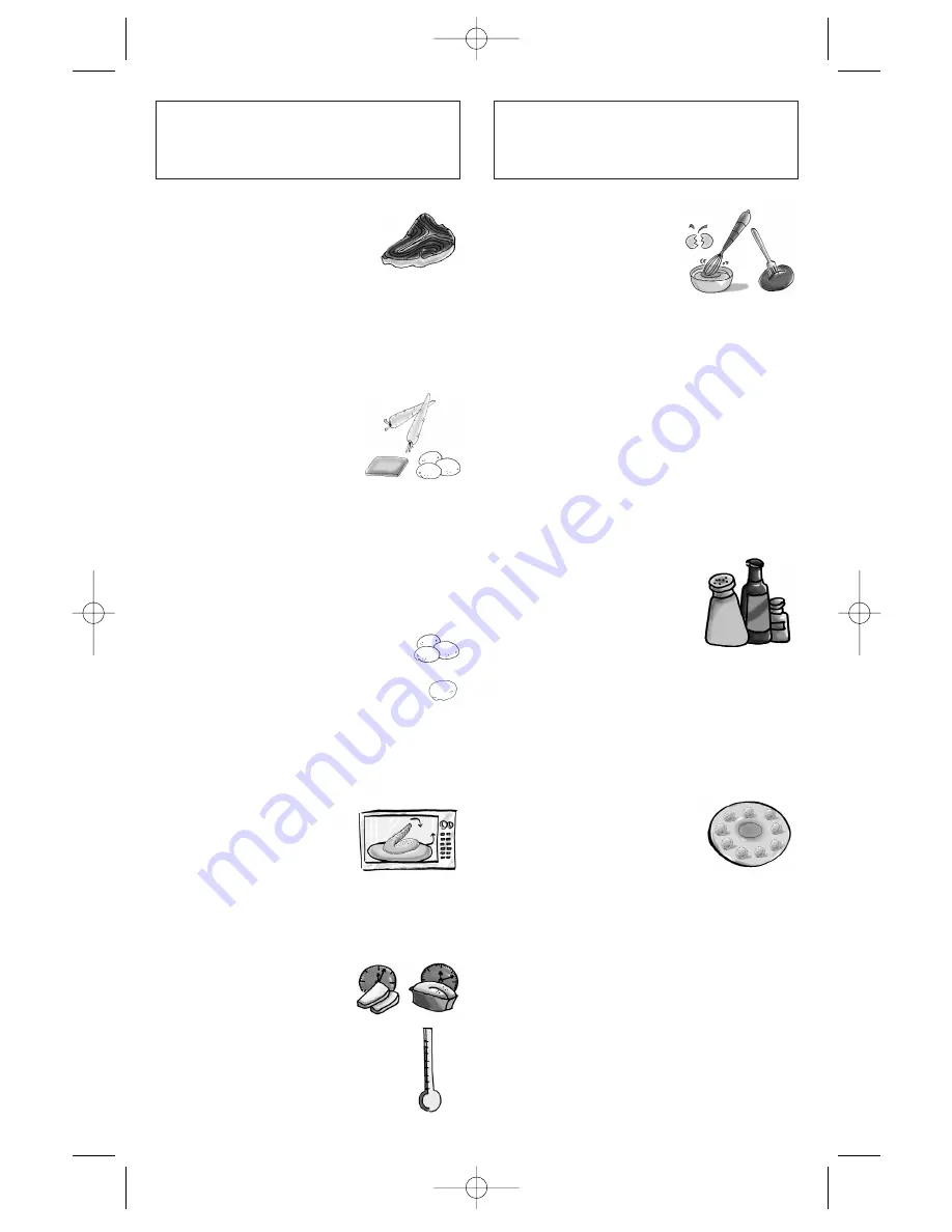 Panasonic NN-P794 series Operating Instructions Manual Download Page 58