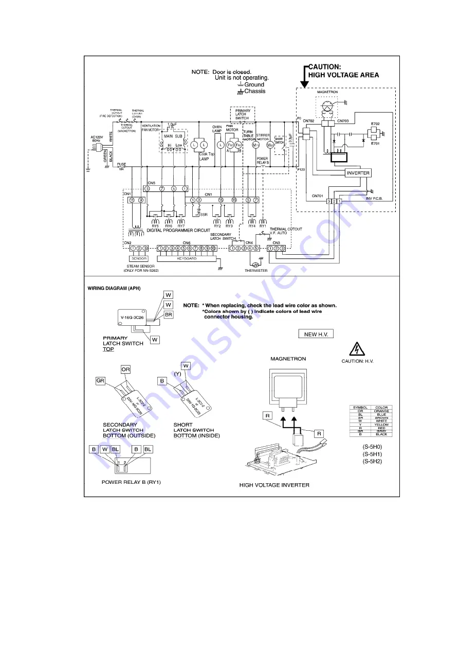 Panasonic NN-S252BF APH Скачать руководство пользователя страница 15