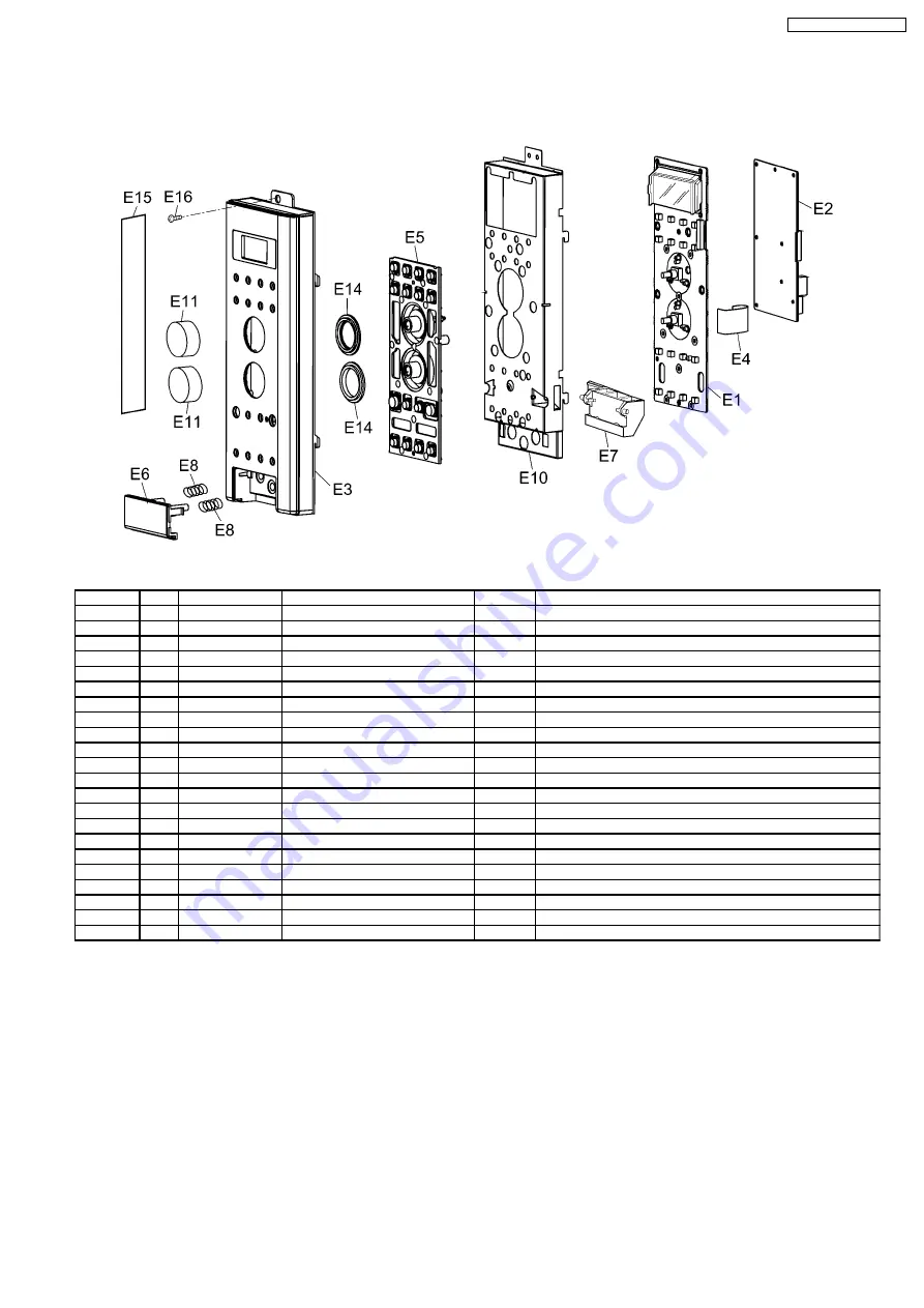 Panasonic NN-SD291S Скачать руководство пользователя страница 21