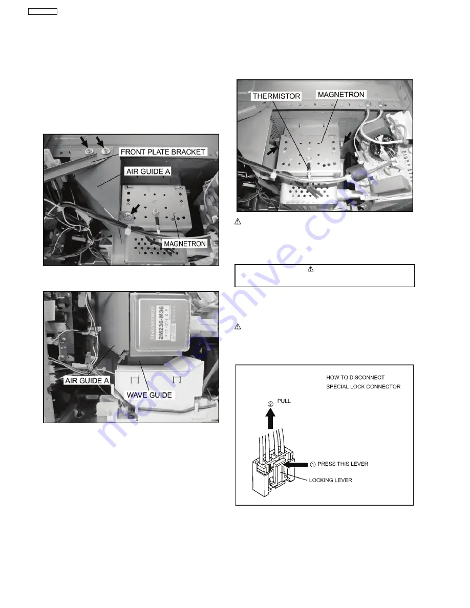 Panasonic NN-SD372 Скачать руководство пользователя страница 10