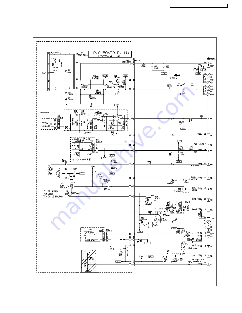 Panasonic NN-SD686S Service Manual Download Page 15