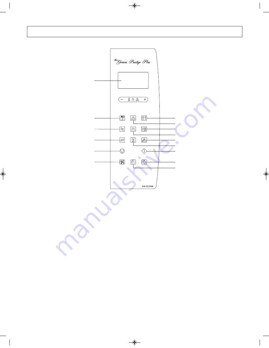 Panasonic NN-SE284B Operating Instructions Manual Download Page 11