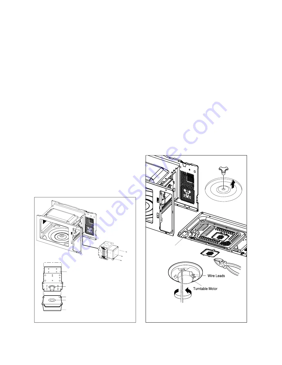 Panasonic NN-SG636 CTH Service Manual Download Page 15