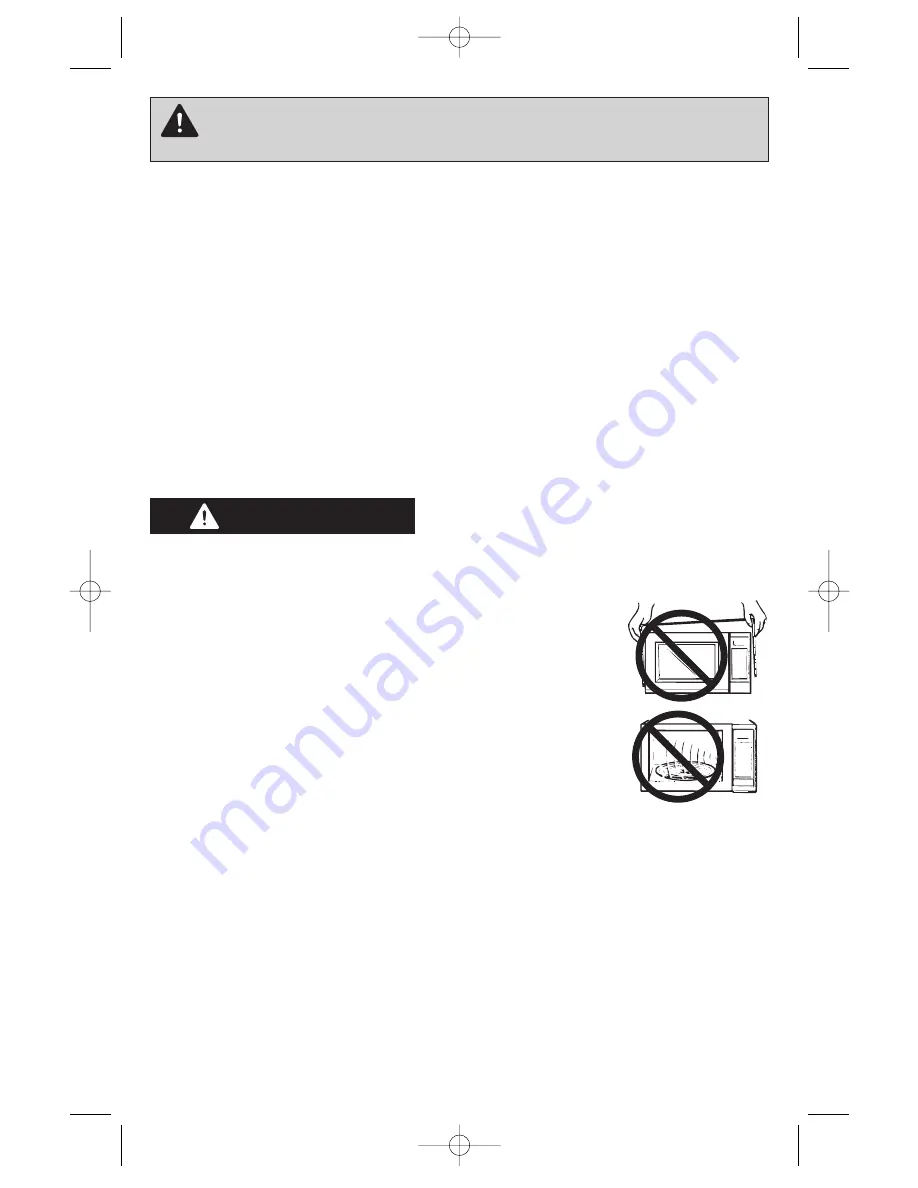 Panasonic NN-SN668B Operating Instructions Manual Download Page 5