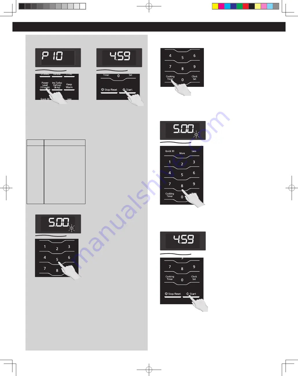 Panasonic NN-SN736B Owner'S Manual Download Page 11