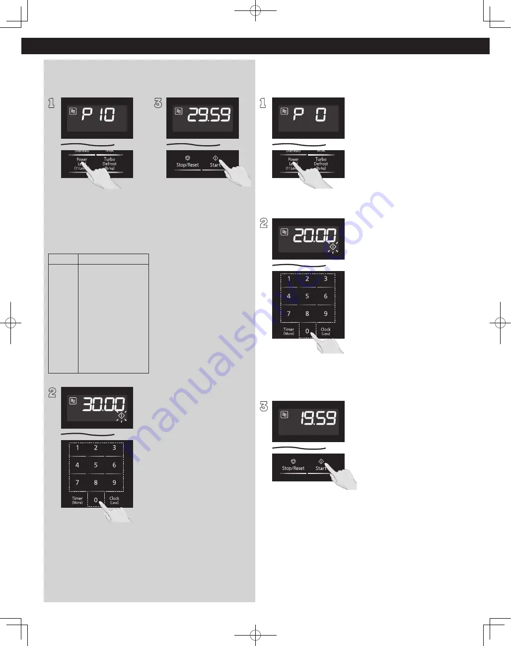 Panasonic NN-ST66KW Owner'S Manual Download Page 13