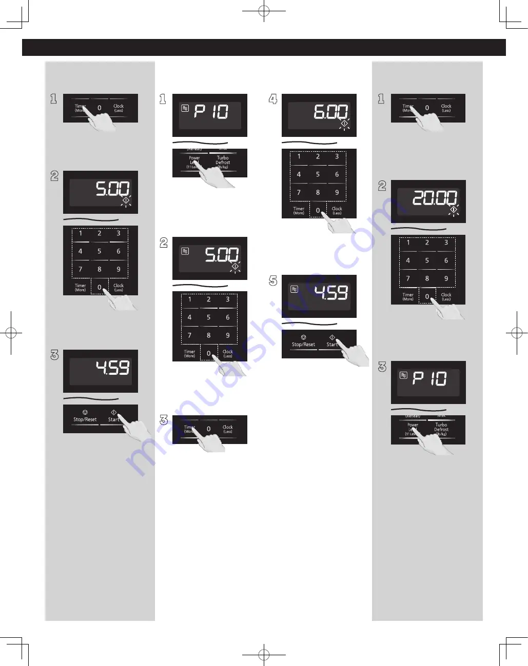 Panasonic NN-ST66KW Owner'S Manual Download Page 16