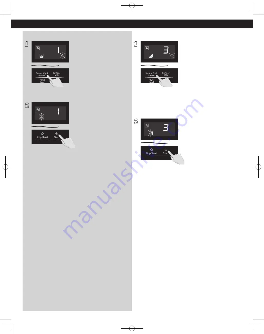 Panasonic NN-ST66KW Owner'S Manual Download Page 19