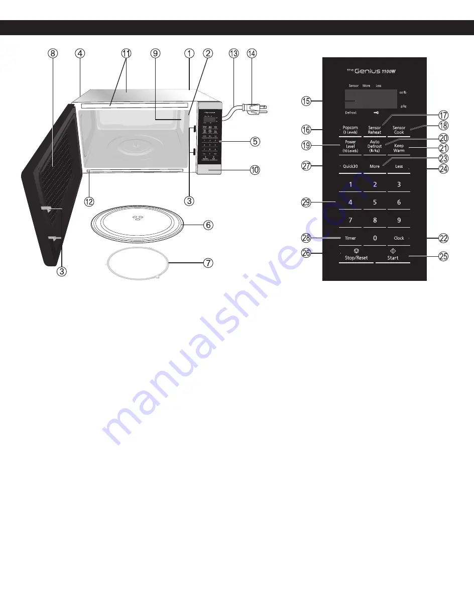 Panasonic NN-SU63MS Скачать руководство пользователя страница 10