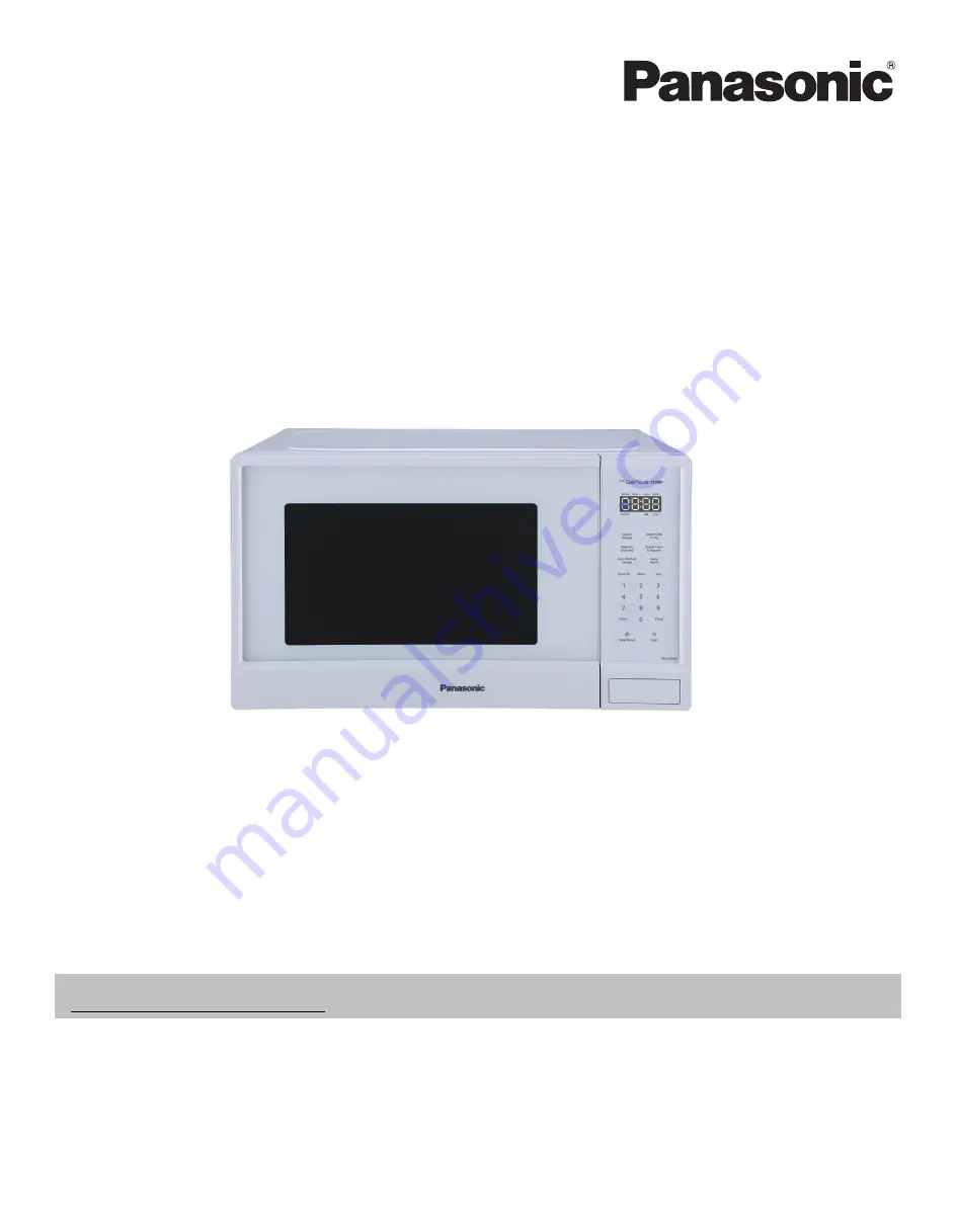 Panasonic NN-SU65NB Owner'S Manual Download Page 1