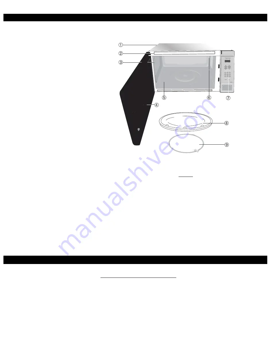 Panasonic NN-SU65NB Owner'S Manual Download Page 20