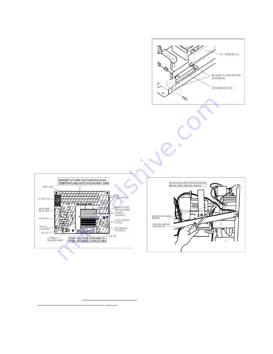 Panasonic NN-T221MB Service Manual Download Page 9