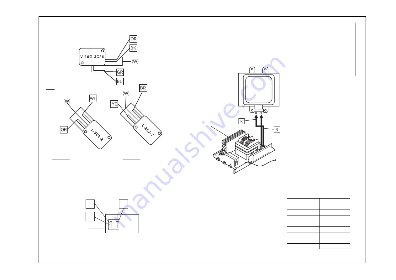 Panasonic NN-T259CB Service Manual Download Page 8