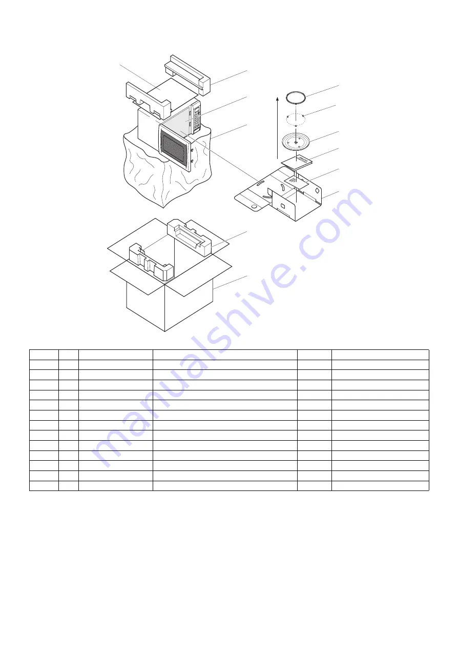 Panasonic NN-T259CB Service Manual Download Page 26